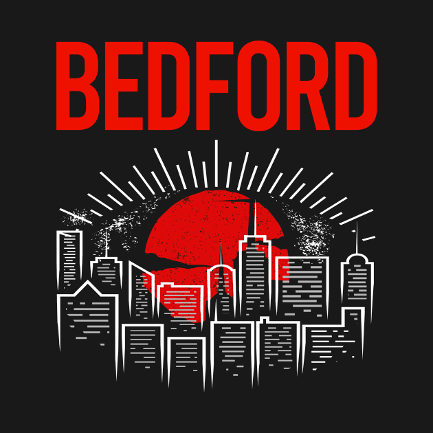 Red Moon Bedford by Hanh Tay