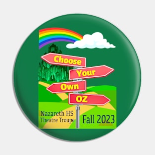 Choose Your Own Oz Option 2 Pin