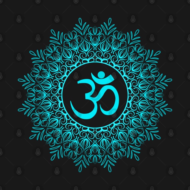 Om symbol - Aum symbol - Yoga gift ides - by Saishaadesigns