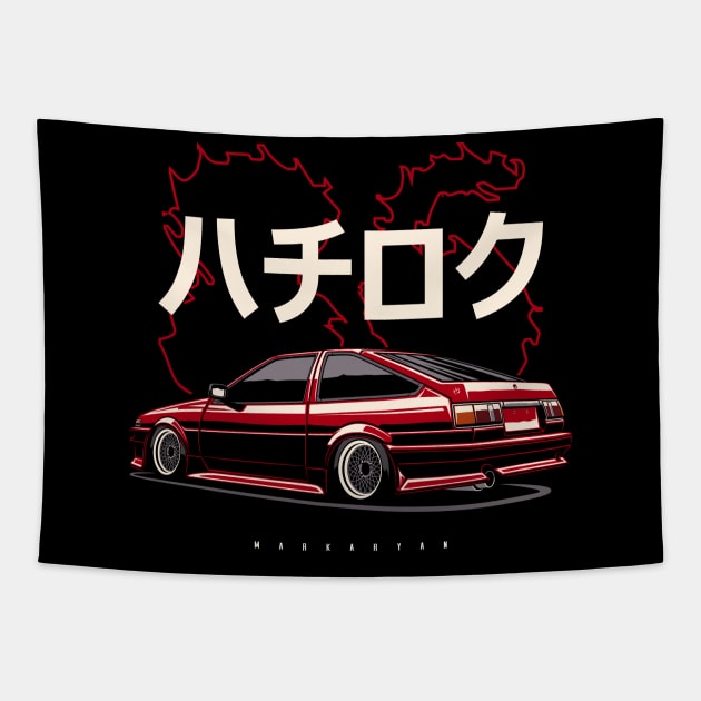 AE86 Tapestry by Markaryan