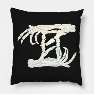 Gemini Bones - Colour Outline Pillow