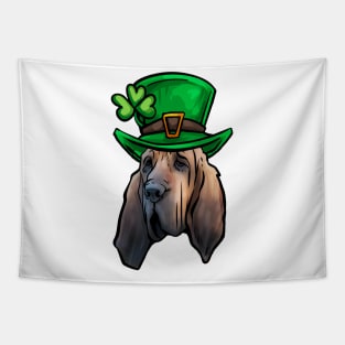 St Patricks Day Bloodhound Tapestry