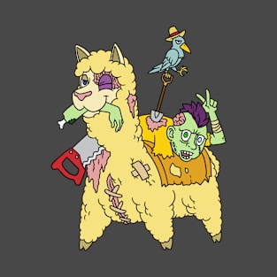 Zombie llama - Halloween Gift T-Shirt