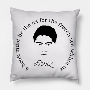 Franz Kafka Quote Pillow