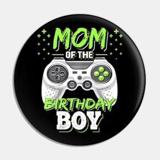 Mom of the Birthday Video Birthday Pin