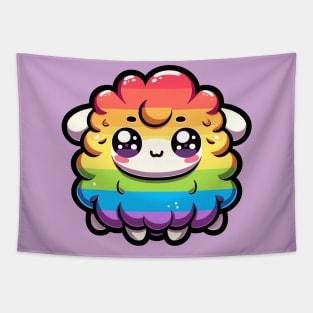 Rainbow Sheep Of The Family - LGBTQ Pride Tapestry