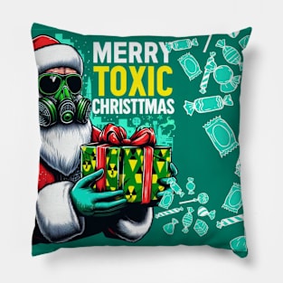 Merry Toxic Christmas Pillow