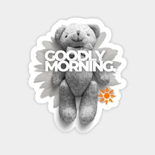 Goodly Morning Teddy Bear Magnet