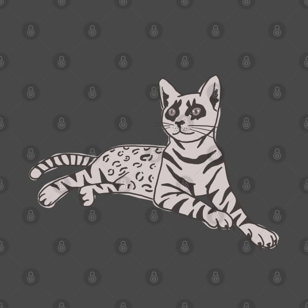 Bengal Cat :: Canines and Felines by Platinumfrog