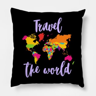 Travel the world Pillow