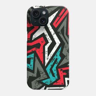 Abstract Geometric Colorful Pattern Artwork Phone Case