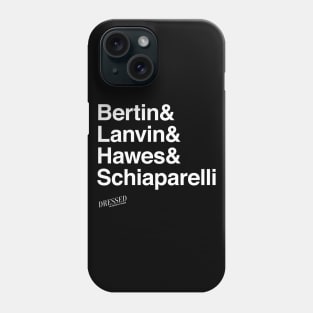 Bertin & Lanvin & Hawes & Schiaparelli Phone Case