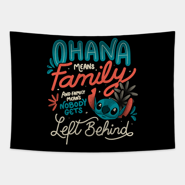Ohana Means Family - Cute Quote Cartoon Gift - Quote - Tapestry | TeePublic Ohana Means Family - Cute Quote Cartoon Gift - Quote - Tapestry | TeePublic