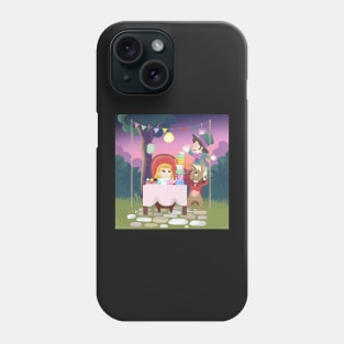 Alice and the Tea Party Phone Case