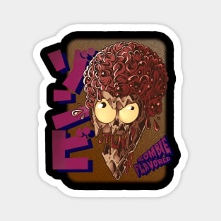 ice cream zombie Magnet