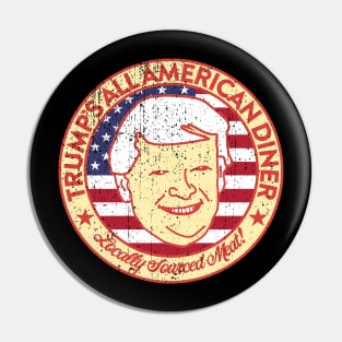 Funny Trump All American Diner 2020 Pin