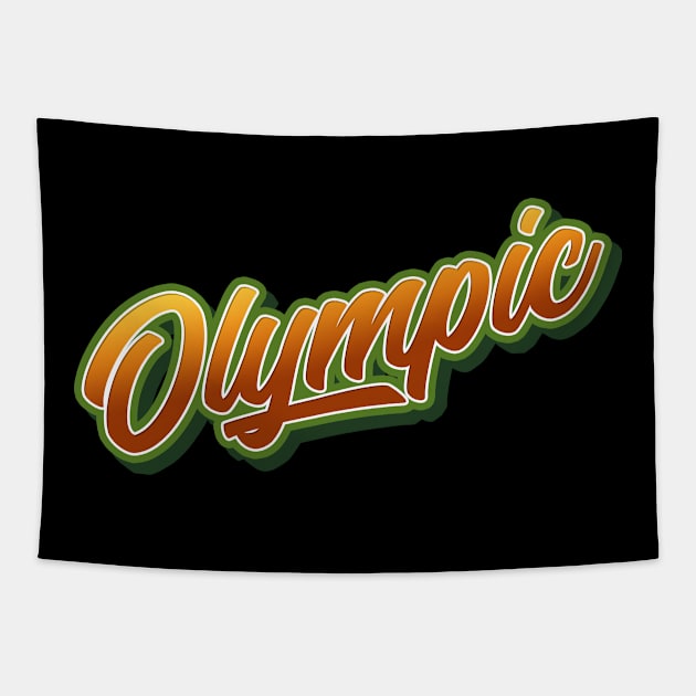 Olympic. Perfect present for mother dad friend him or her Tapestry by SerenityByAlex