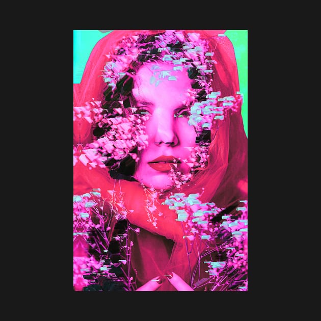 Vaporwave Glitch Girl 555 by GLITCH.HUB