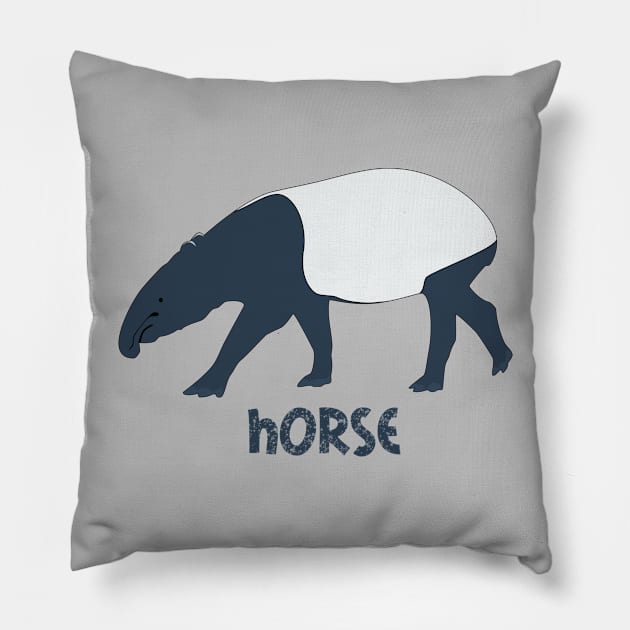 Horse Pillow by WTFudge