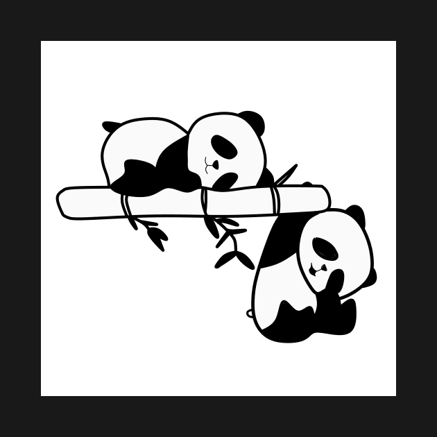 Baby panda by Gustomi