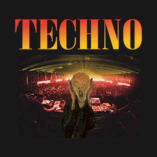 Scream at a Techno Club T-Shirt