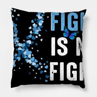 Her Fight Is My Fight T1D Nana Diabetes Awareness Type 1 Pillow