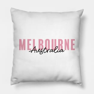 Melbourne, Australia Pillow