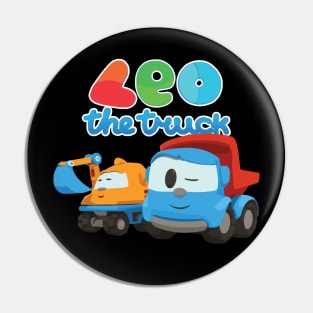 LEO the truck wink and  SCoop friend Pin