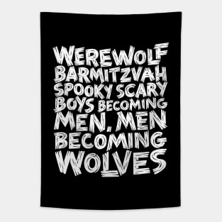 Werewolf Barmitzvah Tapestry