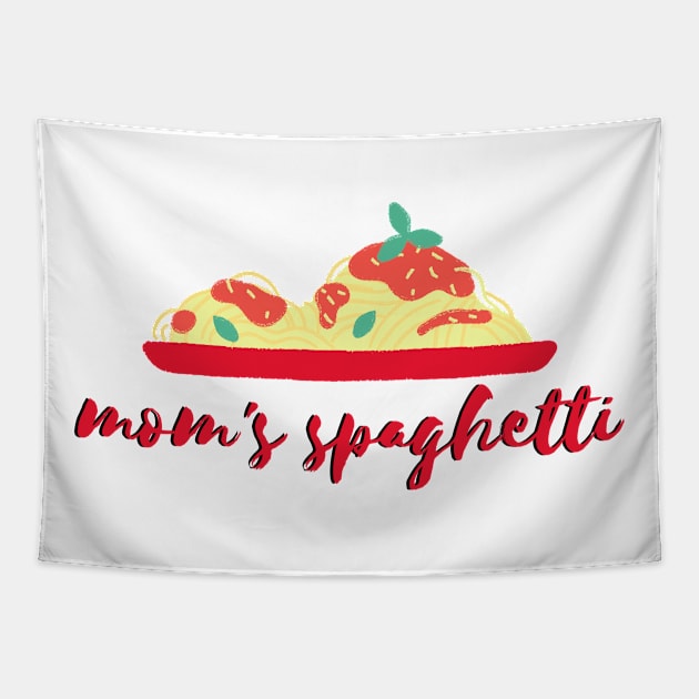 mom's spaghetti Tapestry by vcent