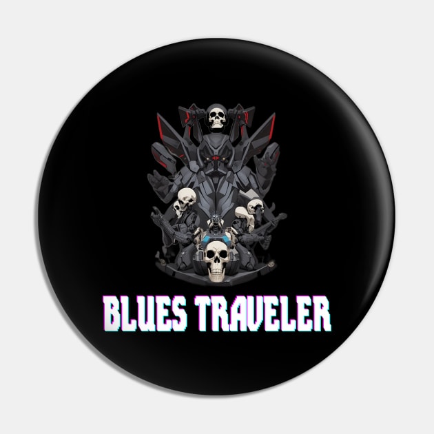 Blues Traveler Pin by Maheswara.Momocats