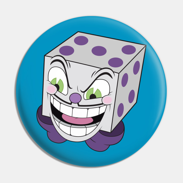 OFFICIAL Cuphead King Dice Enamel Collector Pin