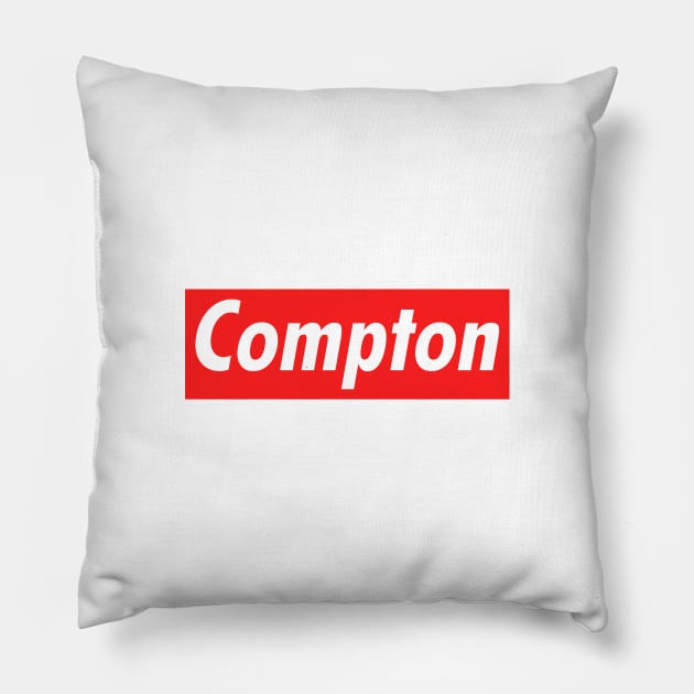 Compton Pillow by NotoriousMedia