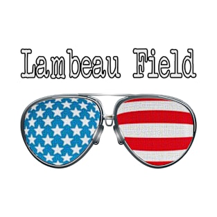 AMERICA PILOT GLASSES LAMBEAU FIELD T-Shirt