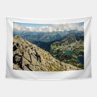 Mountain valley Tapestry