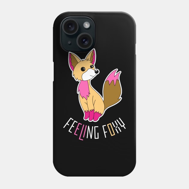 Feeling Foxy Phone Case by Mey Designs