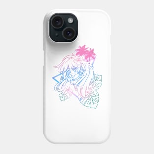 Plant Aesthetic Line Version Phone Case