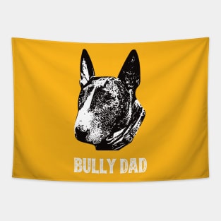 Bull Terrier Dad Tapestry