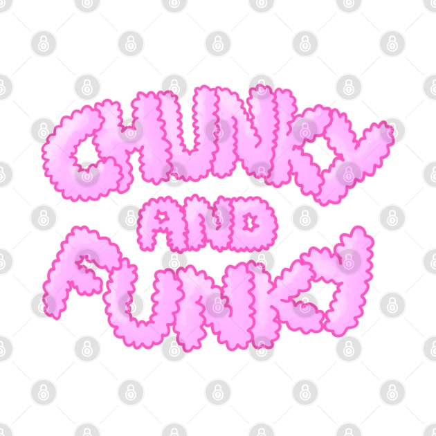 Chunky And Funky - Pink by SpectacledPeach