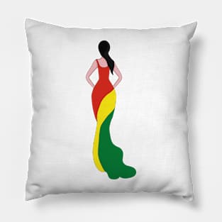 Bolivia Woman Pillow