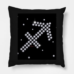 Sagittarius Diamonds Pillow