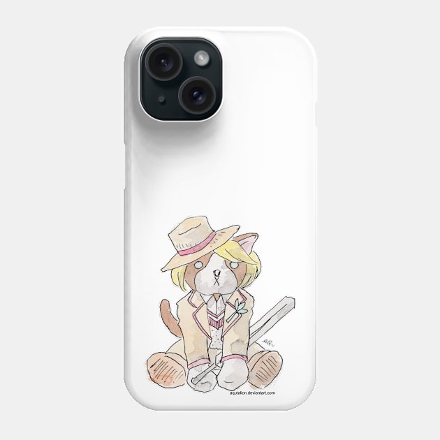 Harlock the Cat Cosplay: Doctor Who #5 Phone Case by Aqutalion