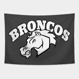 Broncos mascot Tapestry