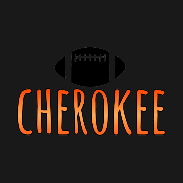 cherokee football by avamariedever