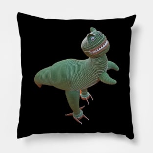 The crazy T-Rex Pillow