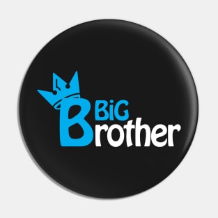 Big Brother Baby Announcement Pin