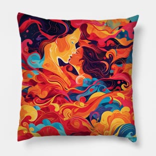 Discover True Romance: Art, Creativity and Connections for Valentine's Day and Lovers' Day Pillow