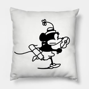 Steamboat Willie 1928 Female Cartoon Mouse Pillow