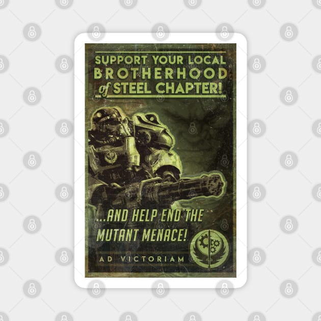 Support the Brotherhood Magnet by ebbdesign