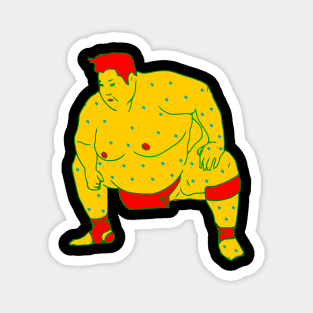 Sumo fighter Magnet